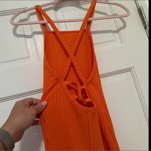 Zara Orange Dress